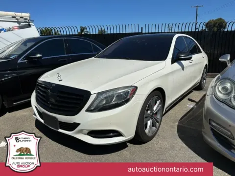Yellow 2017 Mercedes-Benz S-Class S 550 for sale in Ontario, CA