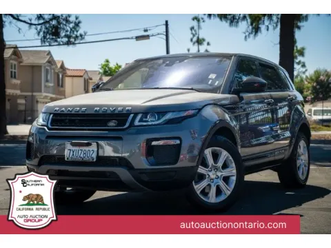 Green 2017 Land Rover Range Rover Evoque SE for sale in Ontario, CA