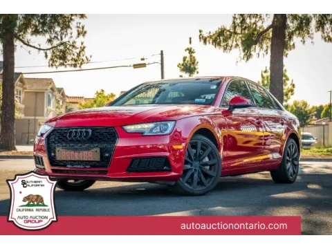 Black 2017 Audi A4 2.0T Premium for sale in Ontario, CA