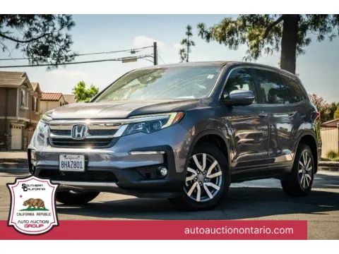 Beige 2019 Honda Pilot EX-L for sale in Ontario, CA